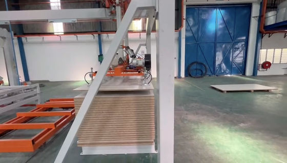 comprar Máquina de prensagem a quente de laminação de melamina de ciclo curto para portas composta 120 folhas hora online manufacture