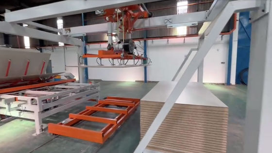 comprar Máquina de prensagem a quente de curto ciclo totalmente automática Espessura 8-30 mm online manufacture