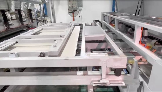 comprar Máquina de prensagem a quente de placas de mobiliário de ciclo curto Melamina Mdf Prensa 80 folhas hora online manufacture