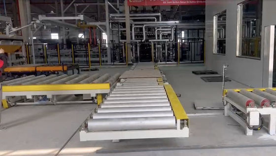 comprar 4×8 Tabuleiro Artificial MDF Máquina de Prensa de Ciclo Curto Linha Automática Produção de Painéis Baseados em Madeira online manufacture