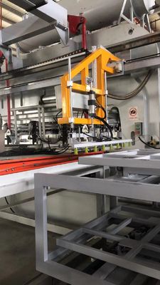 comprar 5×8 Linha automática de prensagem de ciclo curto para máquinas de madeira de painéis de partículas online manufacture