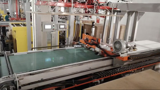 Máquina de prensagem de calor quente de ciclo curto de placa artificial 4*8ft