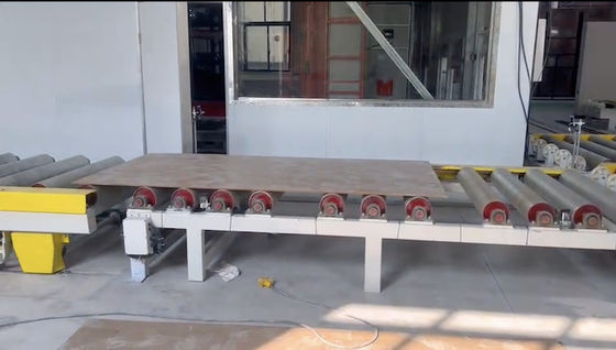 Máquina de prensagem a quente hidráulica de ciclo curto 20 kW Potência instalada