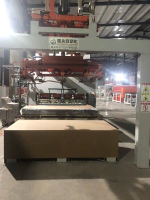 4x8Ft Curto Ciclo Melamina Laminando Máquina de Prensa Quente Linha de Prensa Quente